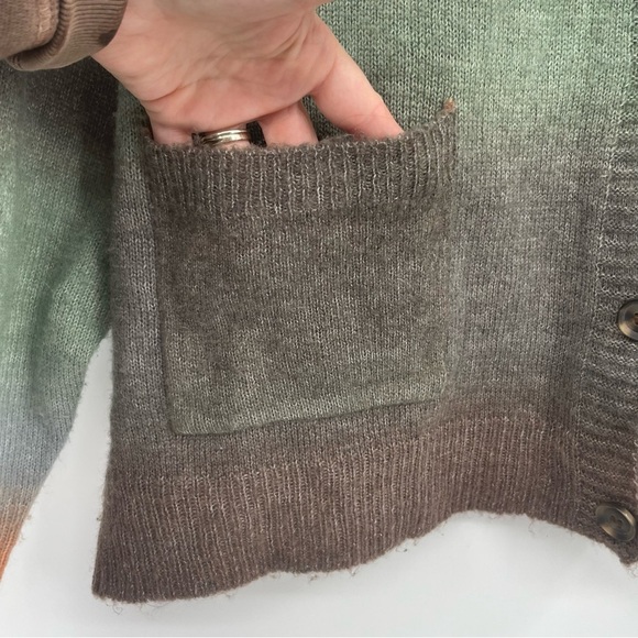 Hayden Wool Blend Button Down Cardigan – Multi-Color – Size Large - Picture 4 of 9